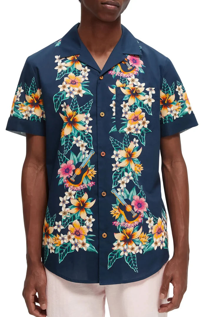 SCOTCH & SODA "HAWAIIAN" SHORT SLEEVE SHIRT