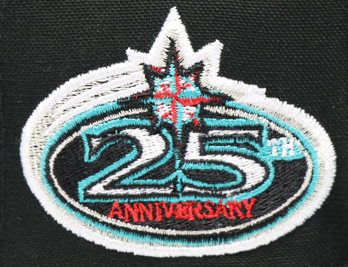 SEATTLE MARINERS "25TH ANNIVERSARY" NEW ERA 59FIFTY FITTED (RED UNDER VISOR) (S)