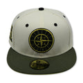 SEATTLE MARINERS (OFF-WHITE)(40TH ANNIVERSARY) NEW ERA 59FIFTY FITTED (YELLOW UNDER VISOR)