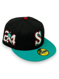 SEATTLE MARINERS (BLACK/TEAL) “GRIFFEY JR” 59FIFTY FITTED