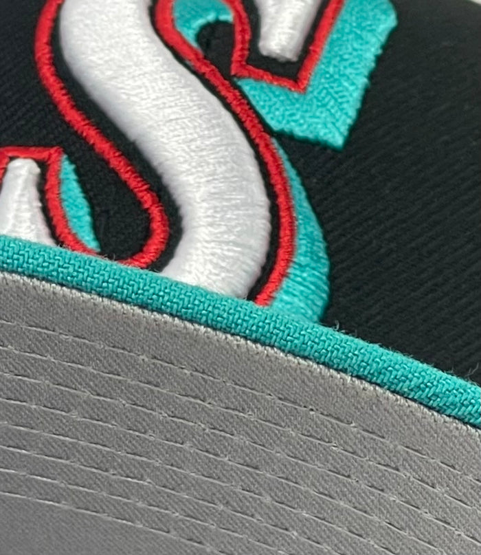 SEATTLE MARINERS (BLACK/TEAL) “GRIFFEY JR” 59FIFTY FITTED