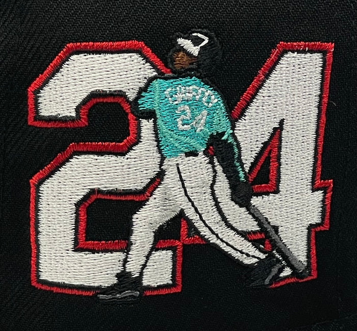 SEATTLE MARINERS (BLACK/TEAL) “GRIFFEY JR” 59FIFTY FITTED