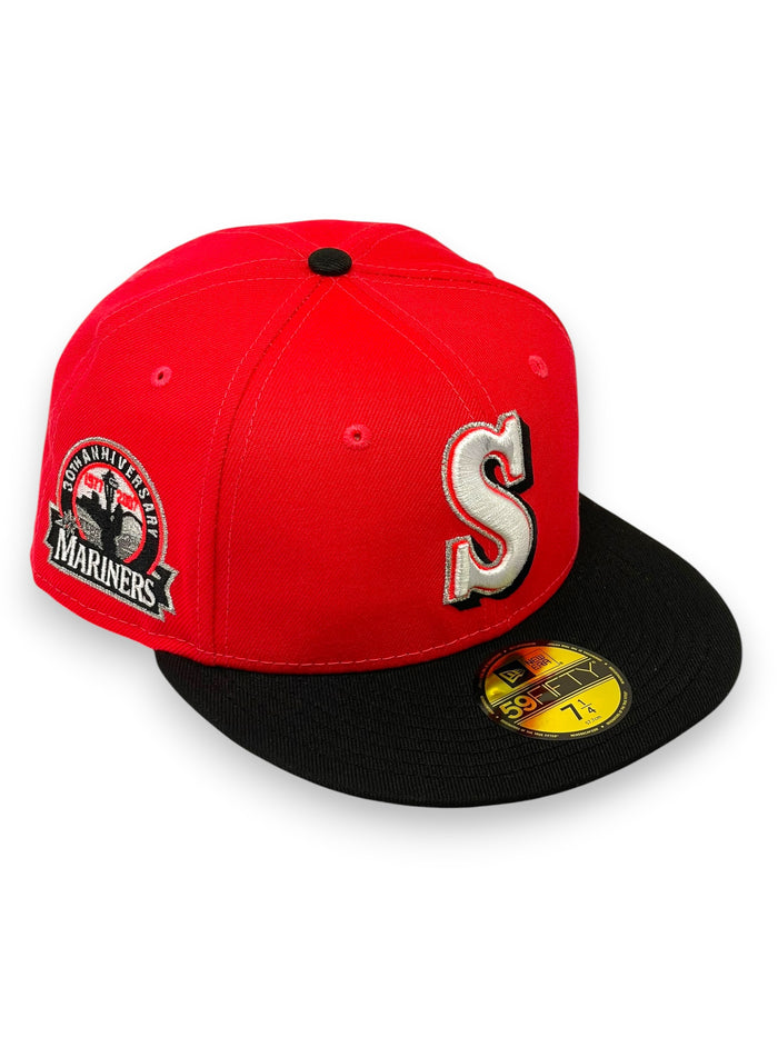SEATTLE MARINERS (INFARED) "30TH ANN" NEWERA 59FIFTY FITTED