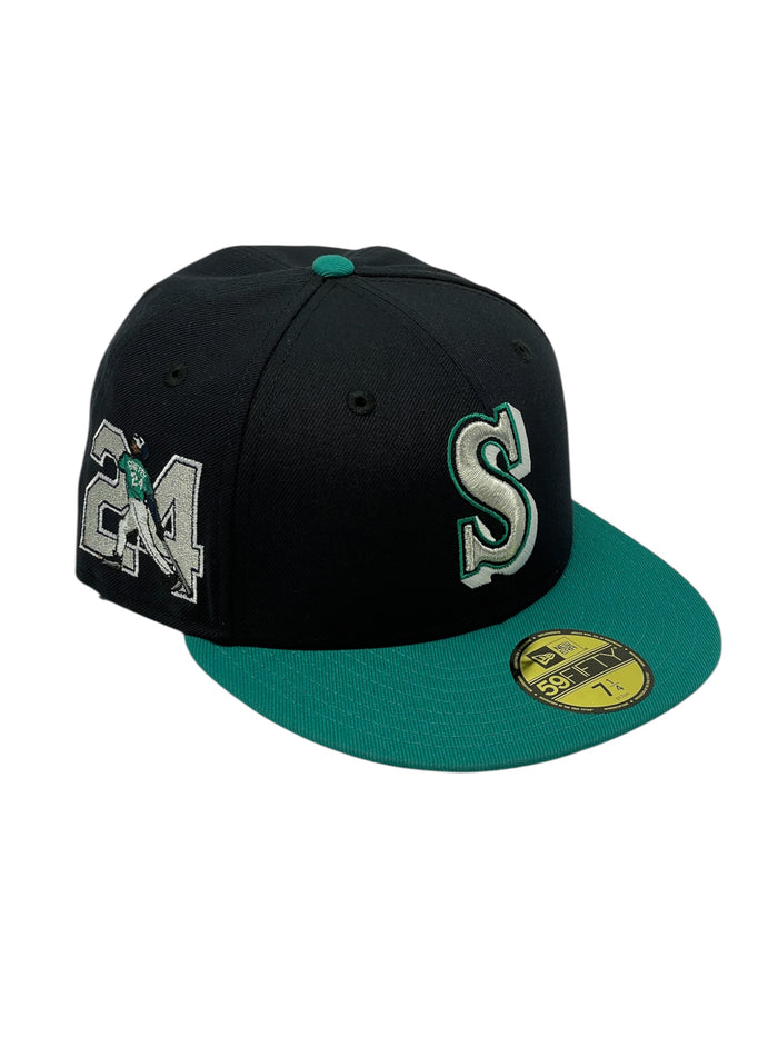 SEATTLE MARINERS (NAVY)(2-TONE) (KEN GRIFFEY JR 24) NEW ERA 59FIFTY FITTED