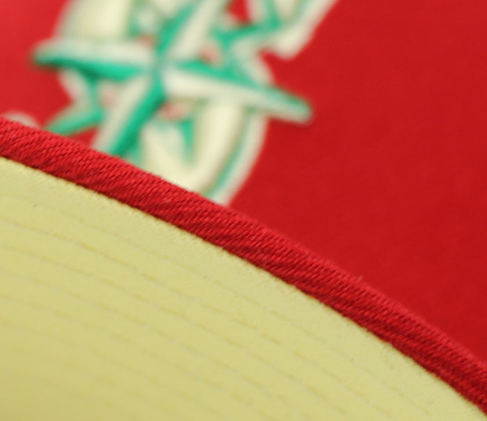 SEATTLE MARINERS (RED)"2001 ALLSTARGAME" NEW ERA 59FIFTY FITTED (LEMON UNDER VISOR)