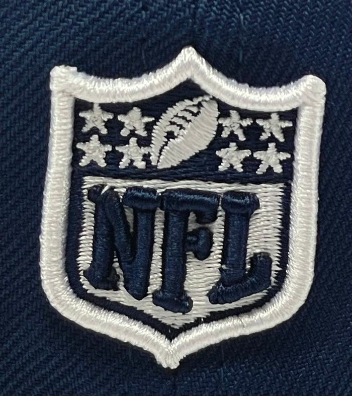 SEATTLE SEAHAWKS (NAVY) "50TH ANN" NEWERA 59FIFTY FITTED