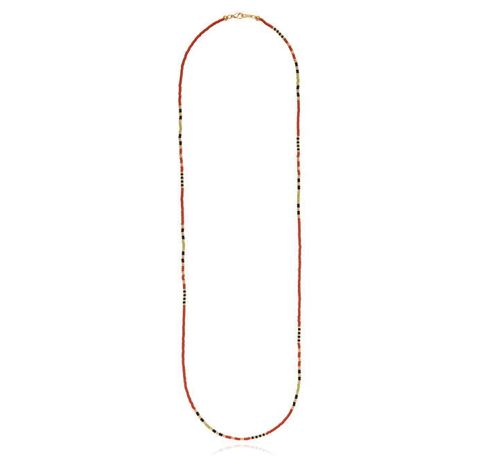 Shinga Beaded Necklace - 28”
