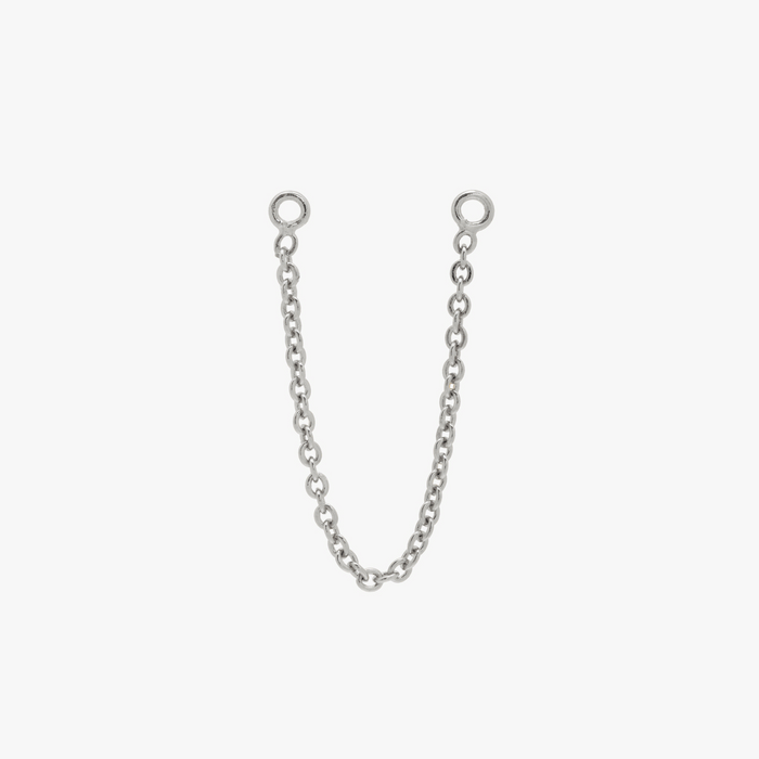 A silver connector chain color:null|45mm|30mm|15mm|60mm|15mm / silver|45mm / silver|30mm / silver|60mm / silver