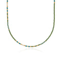 Simba Beaded Necklace - 16”