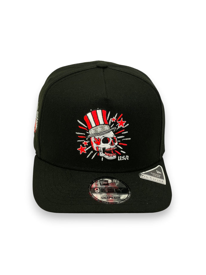 SKULL (AMERICA'S 250TH ANN) "9FIFTY AFRAME" NEW ERA SNAPBACK