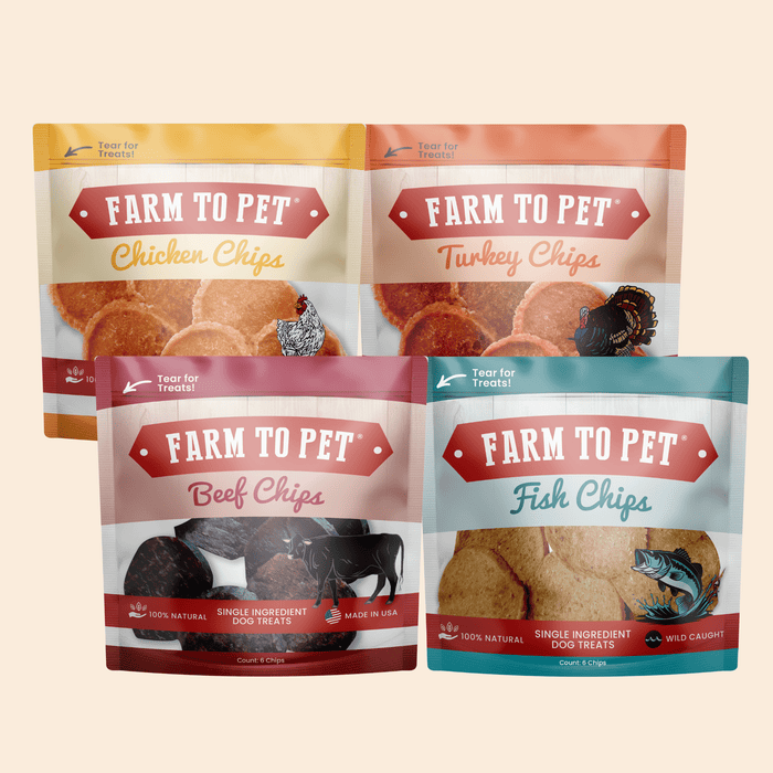 Snack Pack Dog Treat SamplerDog TreatsFound My Animal4 Pack