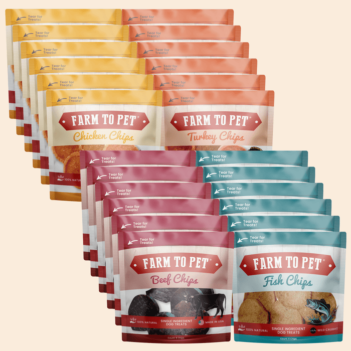 Snack Pack Dog Treat SamplerDog TreatsFound My Animal24 Pack