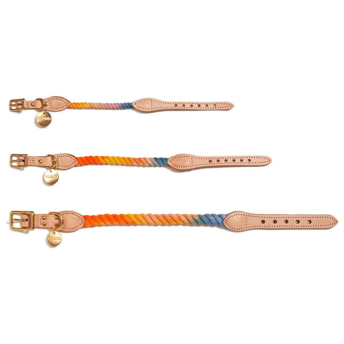 Soleil Cotton Rope Cat & Dog CollarDog CollarsFound My AnimalXS