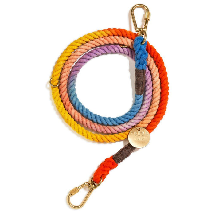 Soleil Cotton Rope Dog Leash by Found My Animal | Adjustable & HandcraftedShop LeashesFound My AnimalS