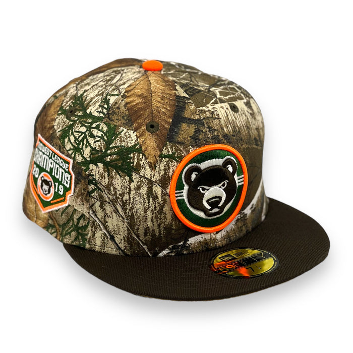 SOUTH BEND CUBS (R-TREE) (2019 CHAMPIONS) NEW ERA 59FIFTY FITTED (WHEAT UNDER VISOR) (S)