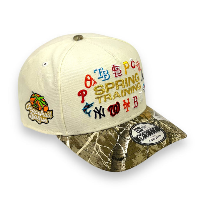 SPRING TRAINING (REAL TREE) (GRAPEFRUIT LEAGUE) AFRAME NEW ERA 9FIFTY SNAPBACK