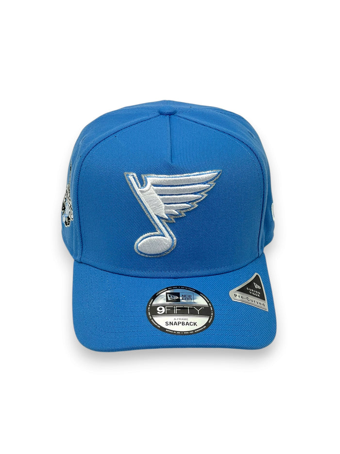 ST. LOUIS BLUES (AF-BLUE)(2019 STANLEY CUP CHAMPIONS) 9FIFTY AFRAME NEW ERA SNAPBACK