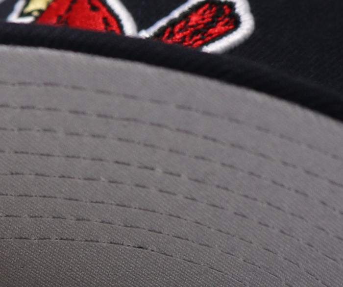 ST. LOUIS CARDINALS (NAVY) NEW ERA 59FIFTY FITTED (GREY BOTTOM)