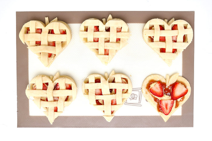 Strawberry & Frangipane Hand Pies by Crumble Crate