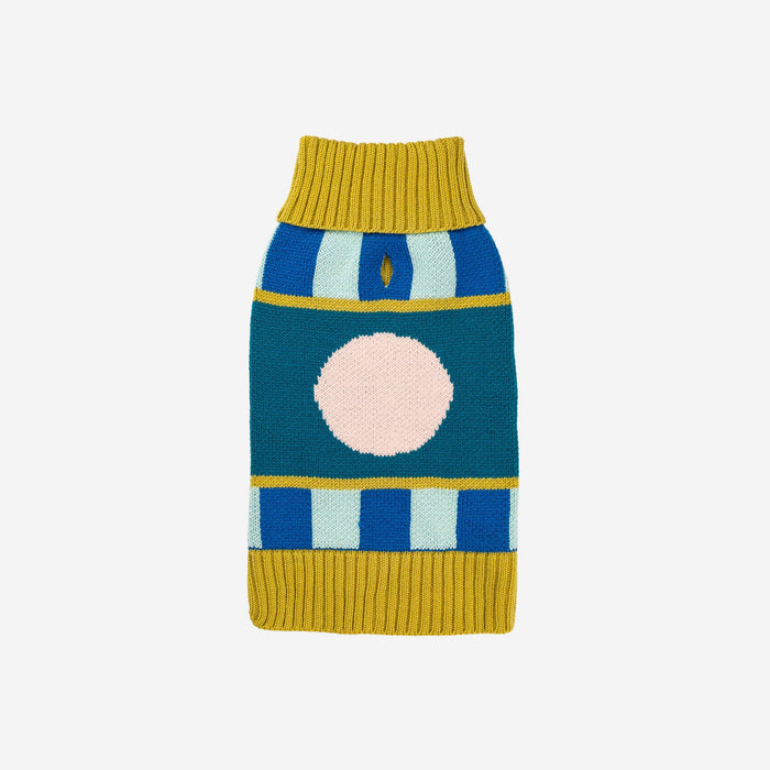 Stripe Dot Dog SweaterFound My AnimalXS - Up to 10 lbs