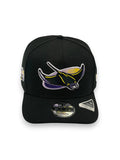 TAMPA BAY DEVIL RAYS (BLK/PURPLE) "9FIFTY AFRAME" NEW ERA SNAPBACK
