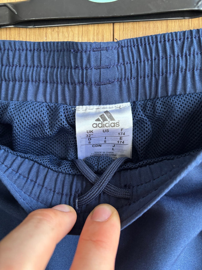 Adidas Team GB ClimaLite Tracksuit Bottoms Navy Olympic Track Pants UK 32"