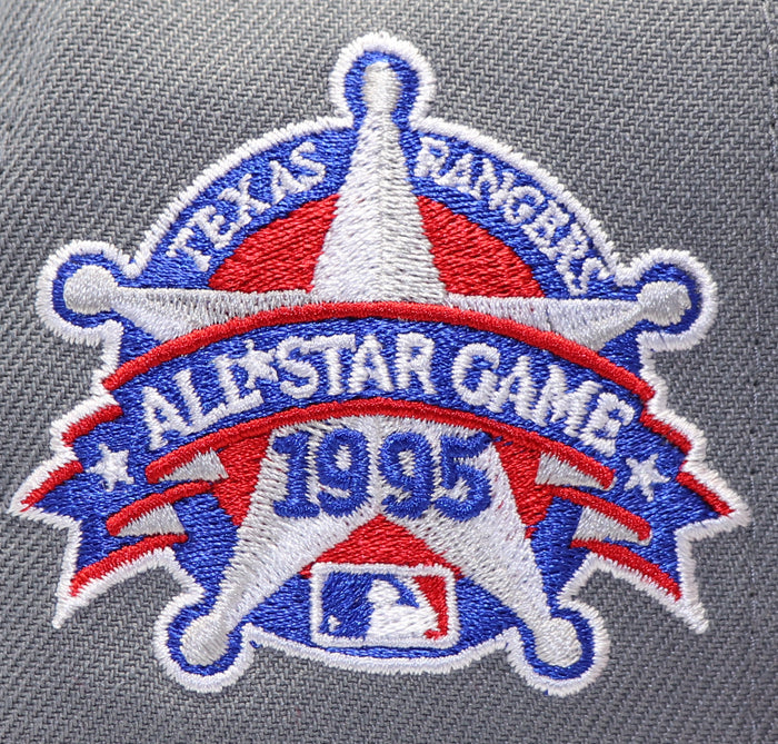 TEXAS RANGERS (GREY) (1995 ALLSTARGAME) NEW ERA 59FIFTY (ROYAL UNDER VISOR)