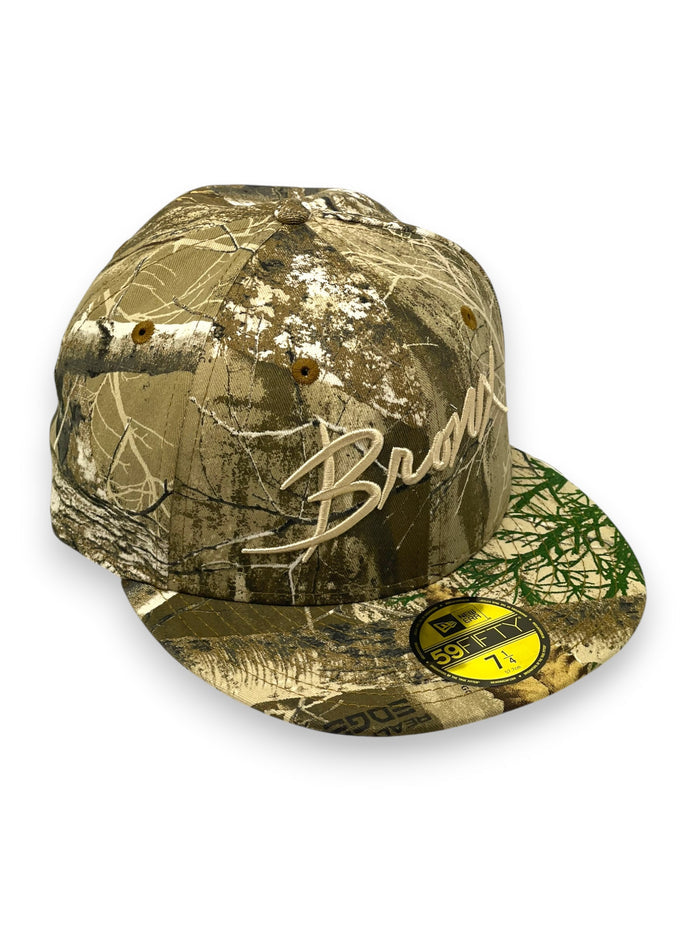 "THE BOOGIE DOWN BRONX " (REAL TREE) "59FIFTY NEW ERA FITTED