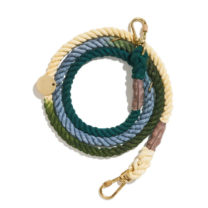 The Catskill Ombre Cotton Rope Dog Leash, Adjustable | Found My AnimalShop LeashesFound My AnimalS