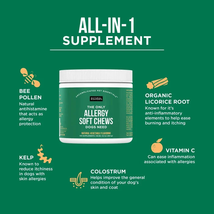 The Only Allergy Soft Chews Dogs NeedsWellnessFound My Animal