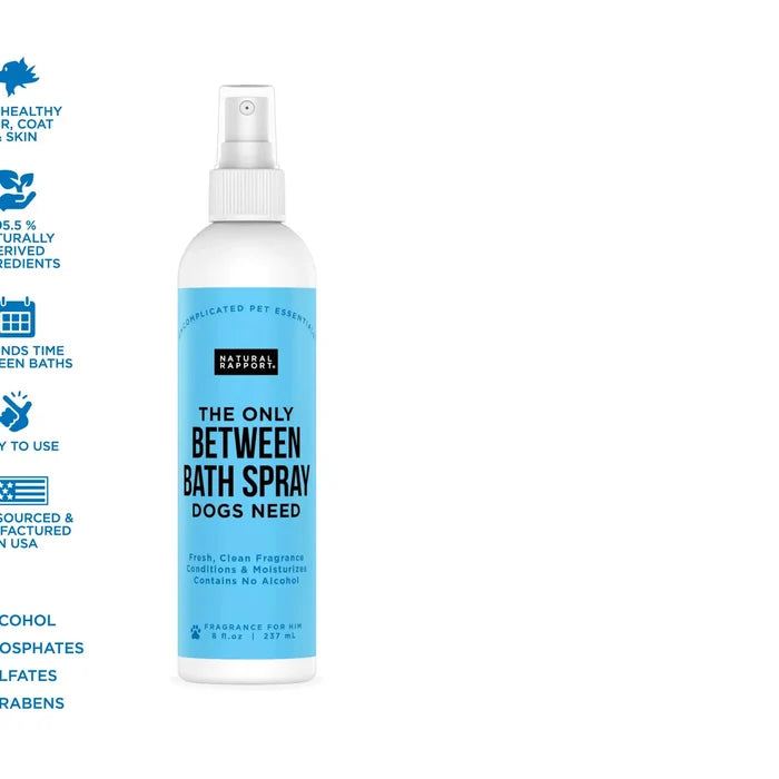 The Only Between Bath Spray Dogs Need - Amber & SandalwoodWellnessFound My Animal