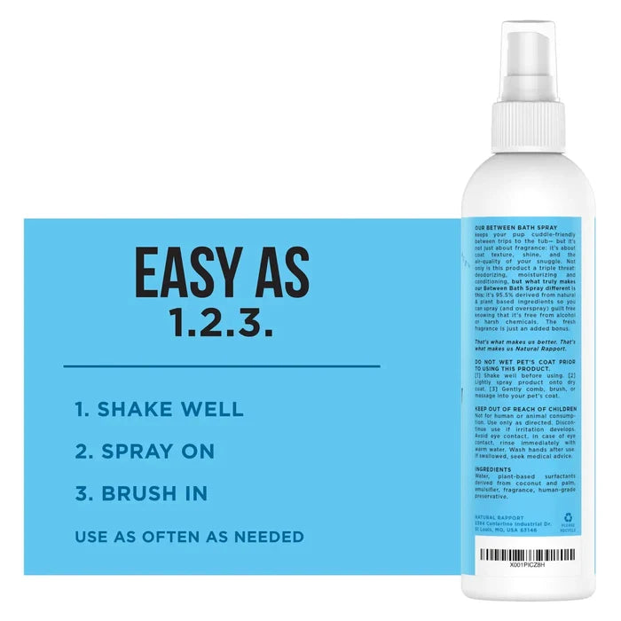 The Only Between Bath Spray Dogs Need - Amber & SandalwoodWellnessFound My Animal