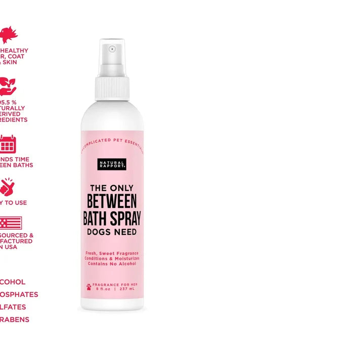 The Only Between Bath Spray Dogs Need - Floral & CoconutWellnessFound My Animal