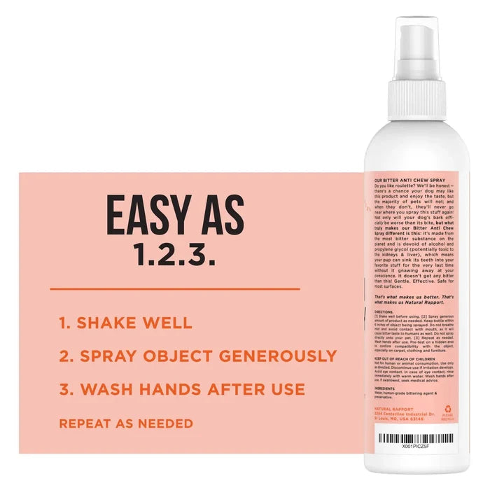 The Only Bitter Anti Chew Spray Dogs May NeedWellnessFound My Animal