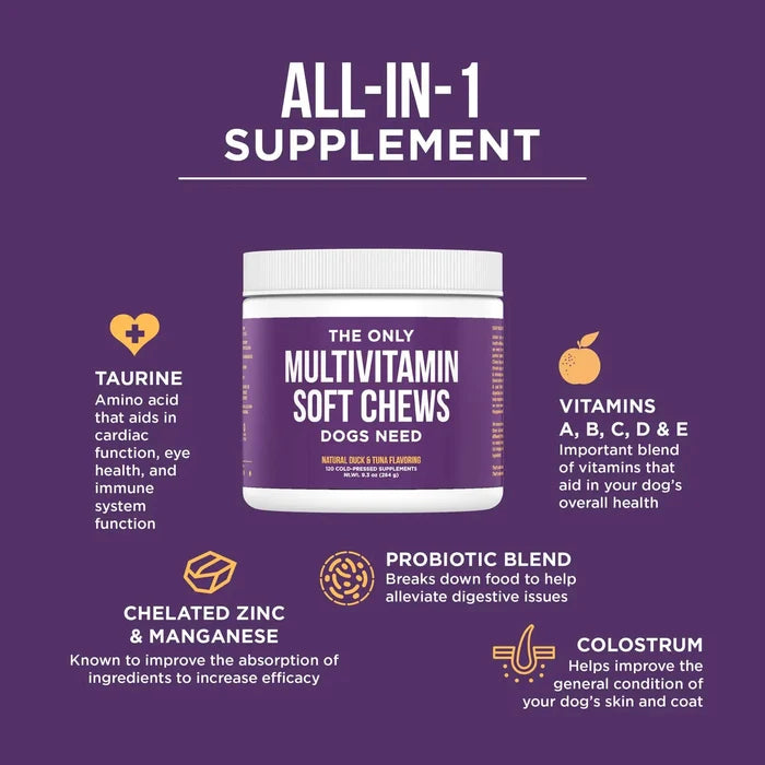 The Only Multivitamin Soft Chews Dogs NeedWellnessFound My Animal