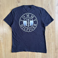 Tommy Hilfiger Large Back Logo T Shirt Navy Organic Cotton