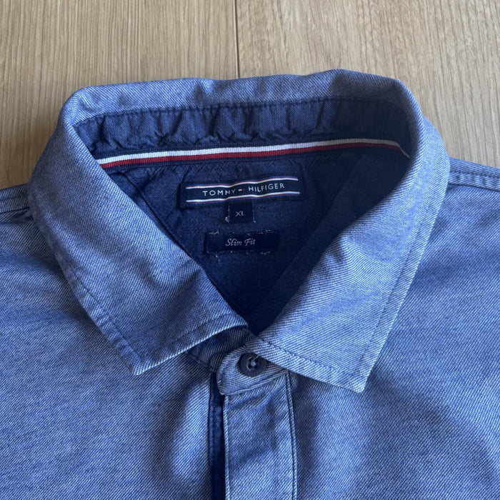 Tommy Hilfiger polo shirt blue slim fit