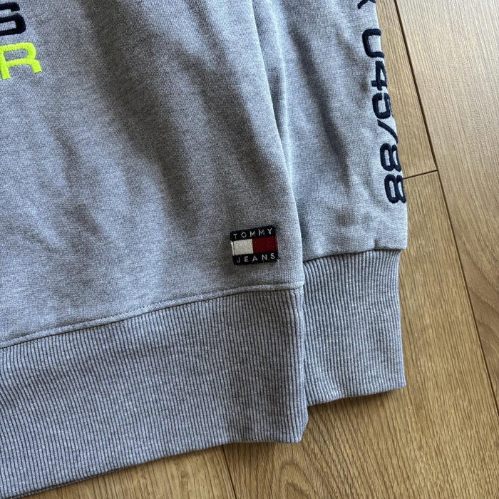 Tommy Jeans Sailing Gear sweatshirt grey big logo