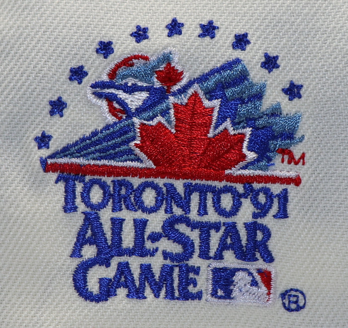 TORONTO BLUE JAYS (1991 ALLSTARGAME) NEW ERA 59FIFTY FITTED (SKY BLUE UNDER VISOR ) (S)