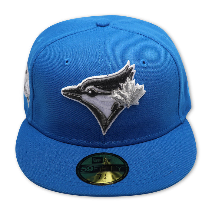 TORONTO BLUEJAYS (40TH SEASON) NEW ERA 59FIFTY FITTED (SILVER UNDER VISOR)