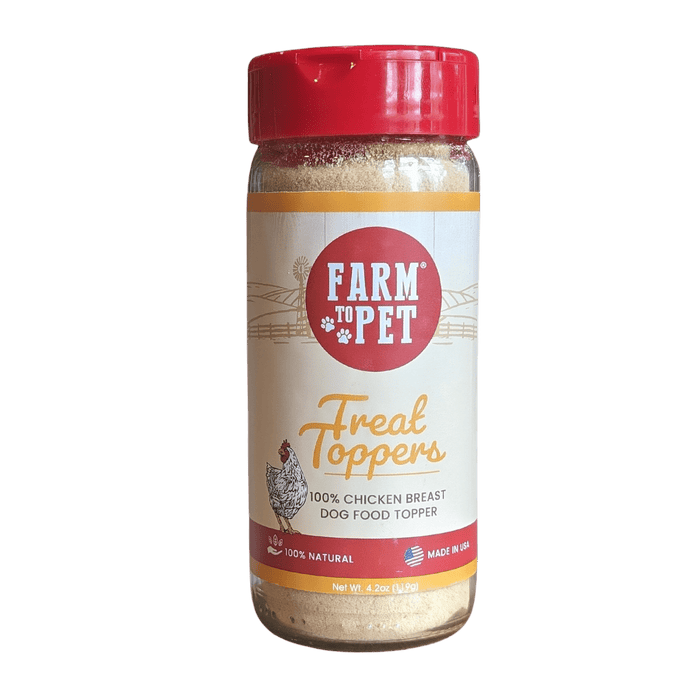 Treat Topper Chicken Dog Food Topper | Healthy Meal Supplement for DogsDog TreatsFound My Animal