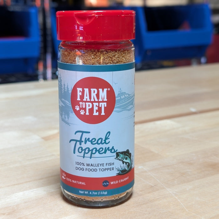 Treat Topper Fish Dog Food Topper | Low-Fat Meal Topper for PetsDog TreatsFound My Animal