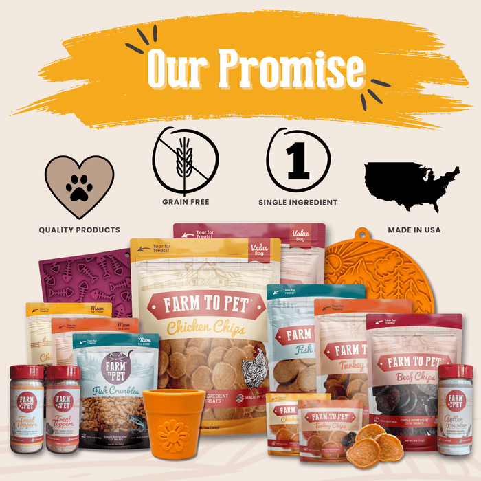Treat Topper Fish Dog Food Topper | Low-Fat Meal Topper for PetsDog TreatsFound My Animal