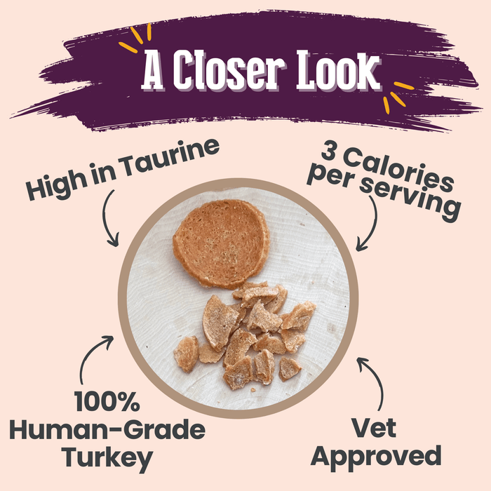 Turkey Crumbles for Cats | Grain-Free Cat TreatsCat TreatsFound My Animal