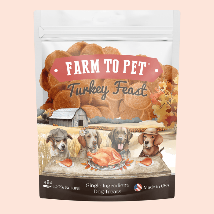 Turkey Feast ChipsDog TreatsFound My Animal