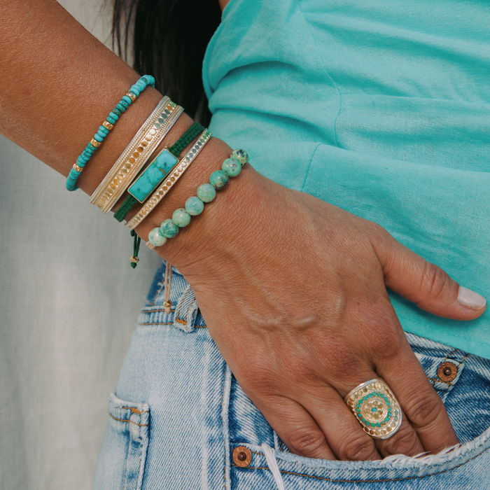 Turquesa Beaded Bracelet