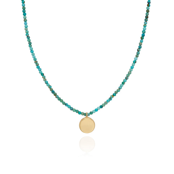 Turquoise Beaded Necklace
