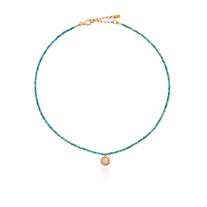 Turquoise Beaded Necklace