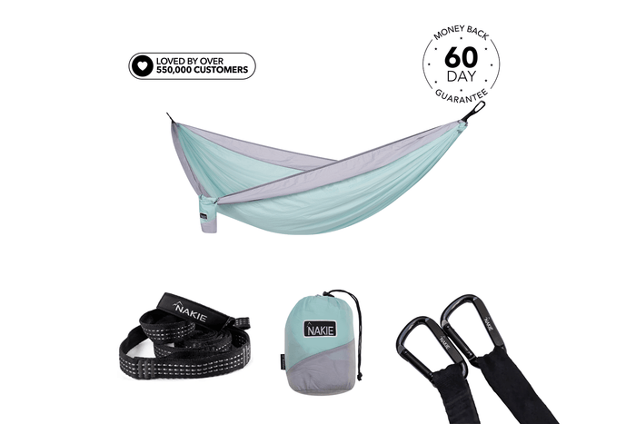 Twilight Blue - Recycled Hammock with Straps