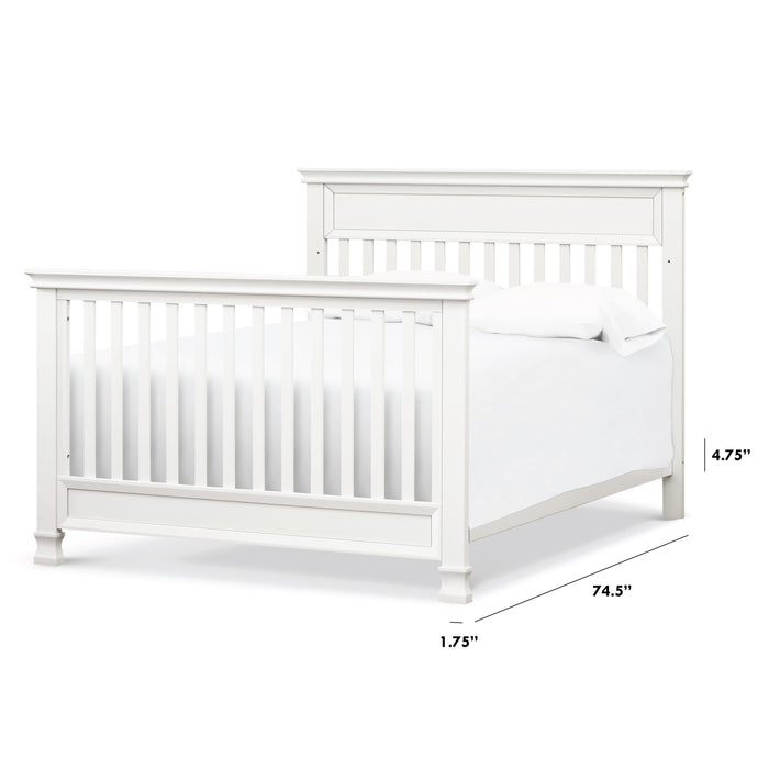 M5789RW,The MDB Family,Hidden Hardware Twin/Full Size Bed Conversion Kit in Warm White